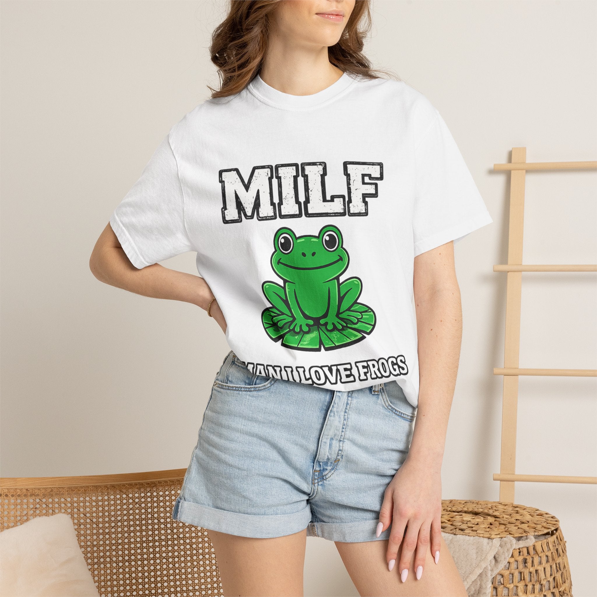 MILF man i love frogs T-Shirt | man i love frogs, cute pond frog design
